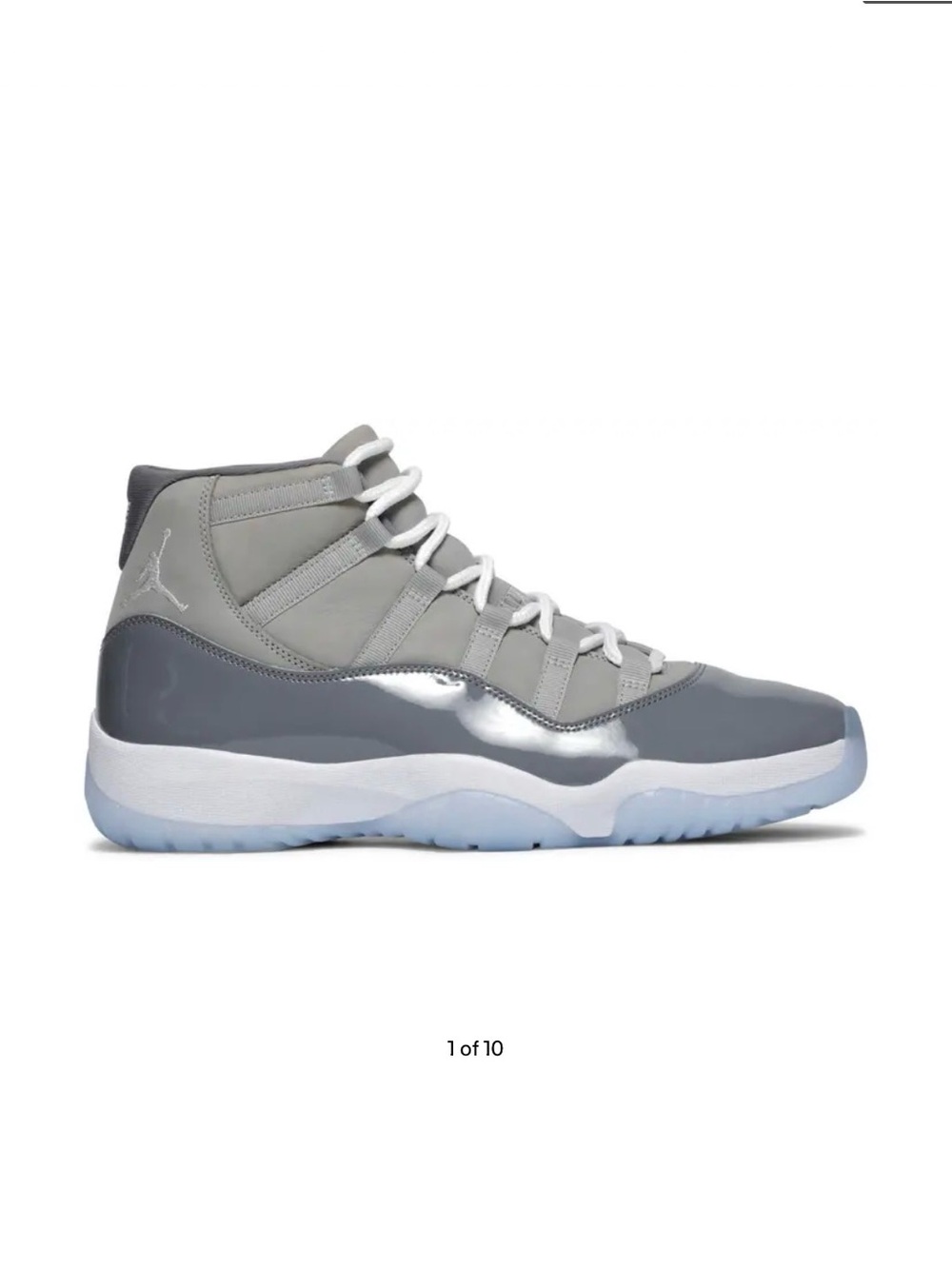 Jordan 11 Retro Mid Grey/White Men’s Sneakers